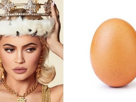 Королева Instagram «отомстила» обогнавшему ее яйцу