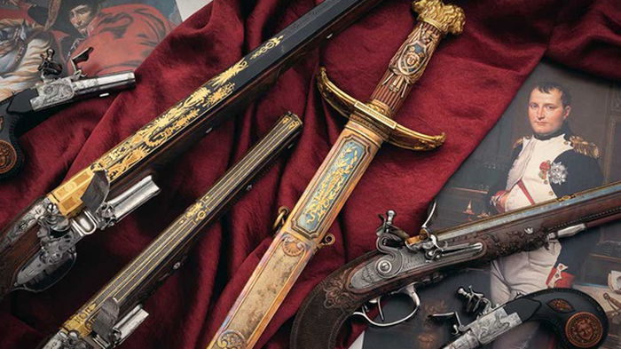 Пистолеты и меч Наполеона продали за $2,9 млн (видео)