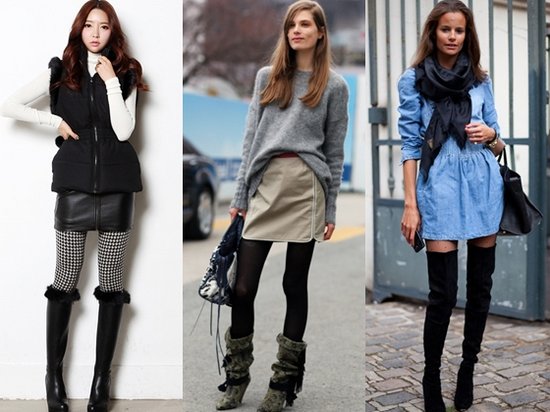 Популярные модели женских сапог