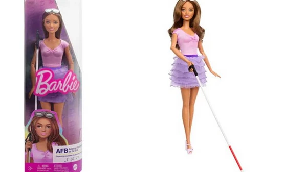 Mattel выпустила незрячую куклу Барби