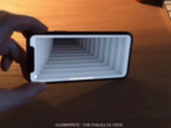 Сеть удивила оптическая иллюзия с iPhone X (видео)