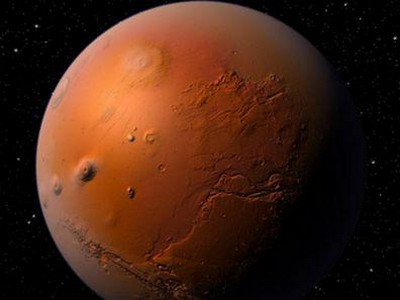 Ученые сфотографировали ледяные ущелья Марса