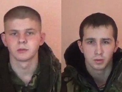 Задержанных на Луганщине российских военных передали РФ (видео)