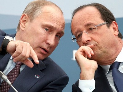 Франсуа Олланд и Владимир Путин договорились о прекращении войны на Донбассе
