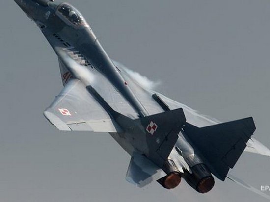 В Польше при посадке разбился истребитель МиГ-29