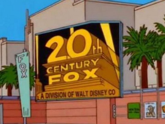 «Симпсоны» предсказали слияние Disney и Fox