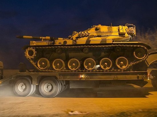 Анкара направила военную технику на границу с Сирией — СМИ