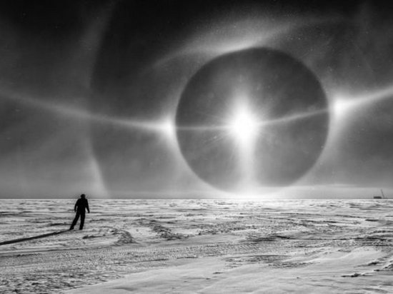 В Антарктике сфотографировали «инопланетный» пейзаж