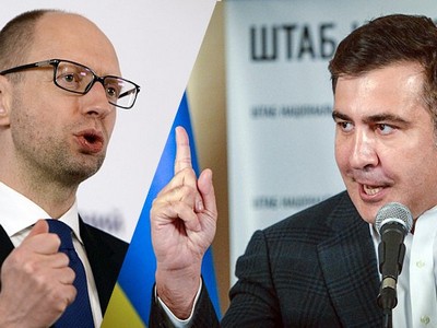 Саакашвили - Яценюку: Министр не может жить на $300