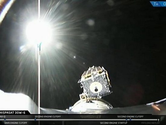 SpaceX запустила ракету с испанским спутником