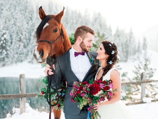 Советы для организации зимней свадьбы