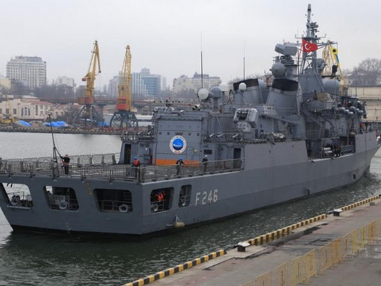 Корабли турецких ВМС зашли в Одессу