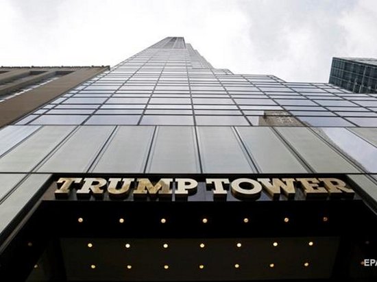 В Нью-Йорке горела башня Трампа
