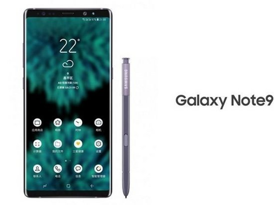Galaxy Note 9 «засветился» на новом рендере