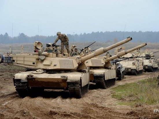 Армия США начала переброску техники в Европе