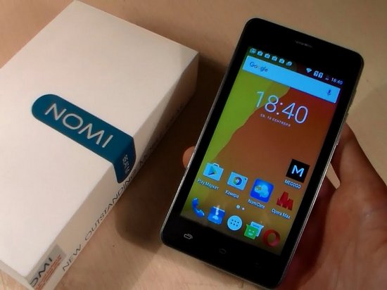 Смартфони та мобільні телефони Номі можна придбати в ZACINU без переплат