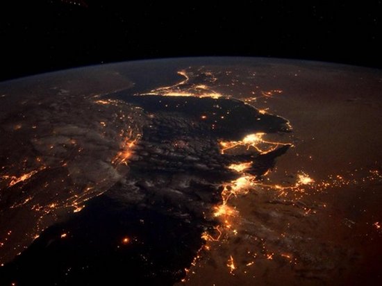 NASA показало снимок Персидского залива из космоса