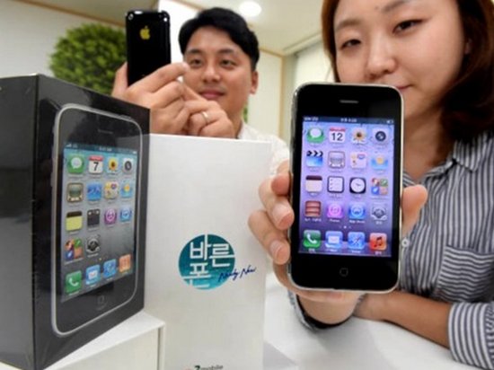 В Южной Корее начали вновь продавать iPhone 3GS