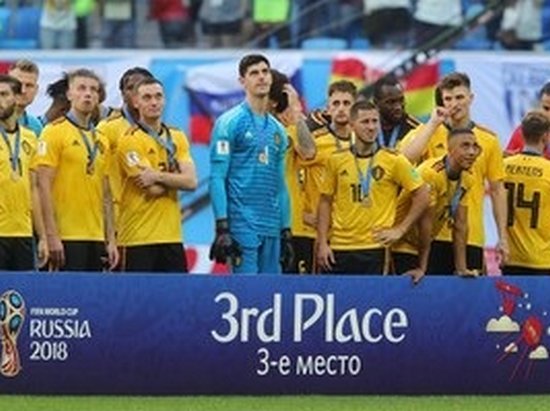 Бельгия впервые в своей истории выиграла медаль ЧМ по футболу