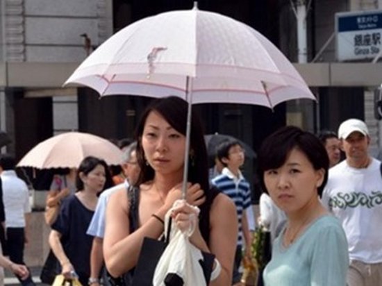 В Японии за 3 месяца от жары пострадали более 70 тысяч человек