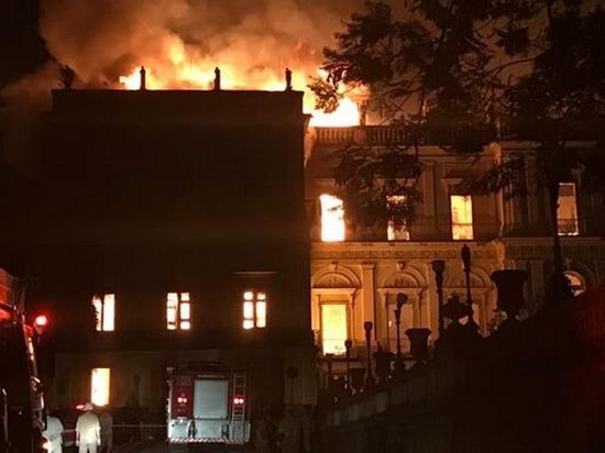 Франция поможет Бразилии восстановить сгоревший музей
