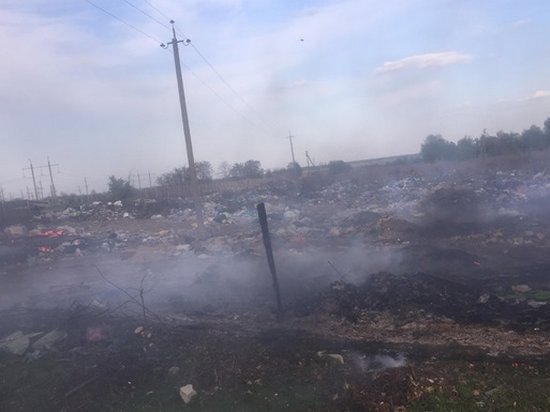Вокруг Киева массово горят мусорные свалки