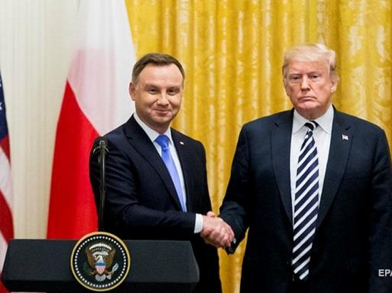 Дуда попросил Трампа о создании военной базы США в Польше