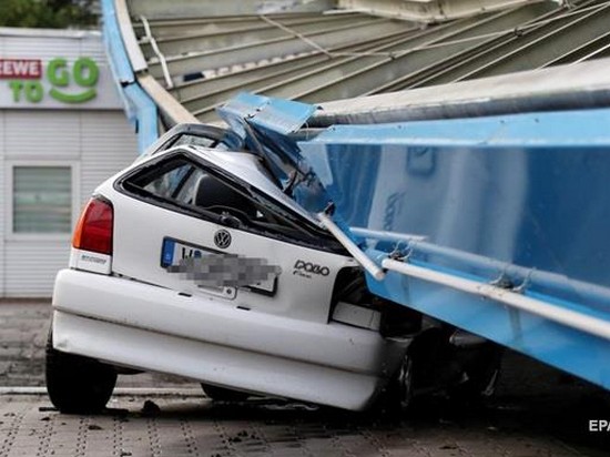 На Германию обрушился мощный циклон, есть жертвы