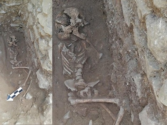 В Италии нашли останки «ребенка-вампира»