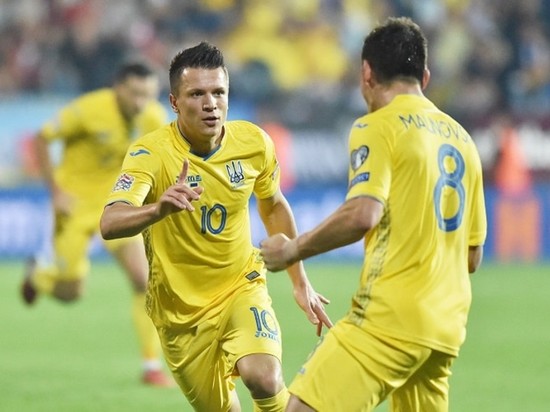 Украина обыграла Чехию и досрочно выиграла группу в Лиге наций