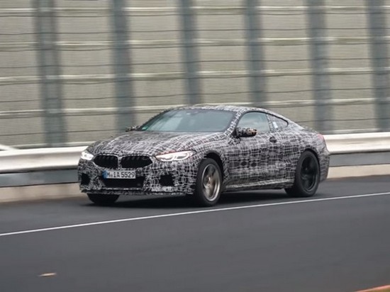 BMW тестирует свой новый спорткар M8