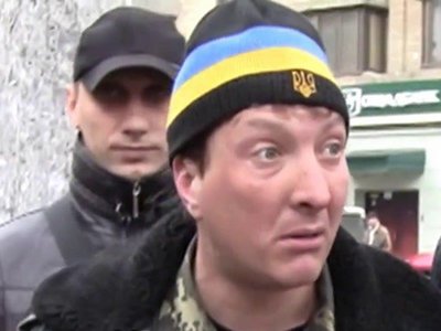 Ветераны АТО в Киеве устроили рейд против псевдоволонтеров (видео)