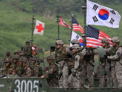 США и Южная Корея проведут крупнейшие в истории военные учения