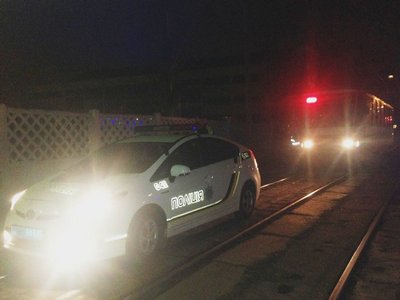 Киевские полицейские остановили пьяного водителя трамвая