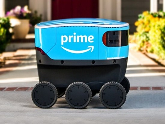 Робот-курьер Amazon начал доставлять покупки