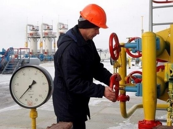 Украина сократила запасы газа на треть