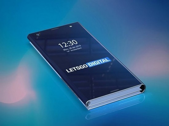 Intel разрабатывает гибкий смартфон-призму с пером
