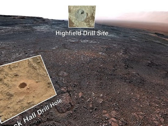 NASA показало Марс на 360-градусной панораме