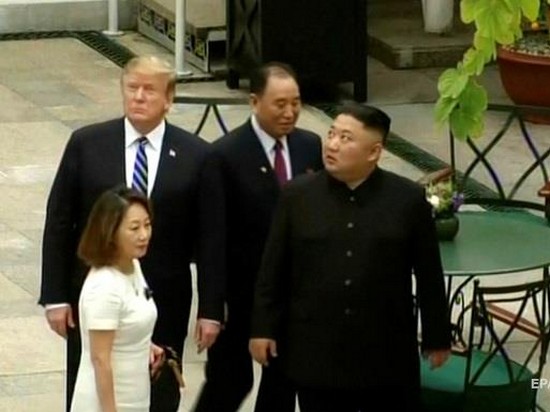 Дональд Трамп и Ким Чен Ын ни о чем не договорились