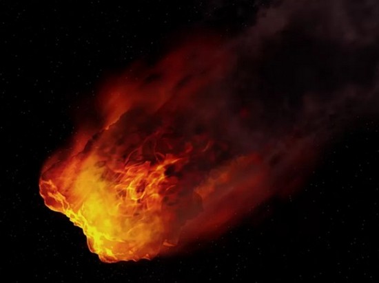 Над Беринговым морем произошел мощный взрыв метеорита