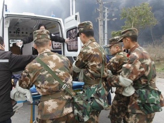 Число жертв взрыва в Китае возросло до 47 человек