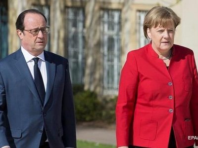 Меркель и Олланд и призвали Россию освободить Савченко