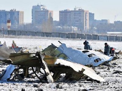 В ростовском крушении пассажирского самолета обвинили экипаж