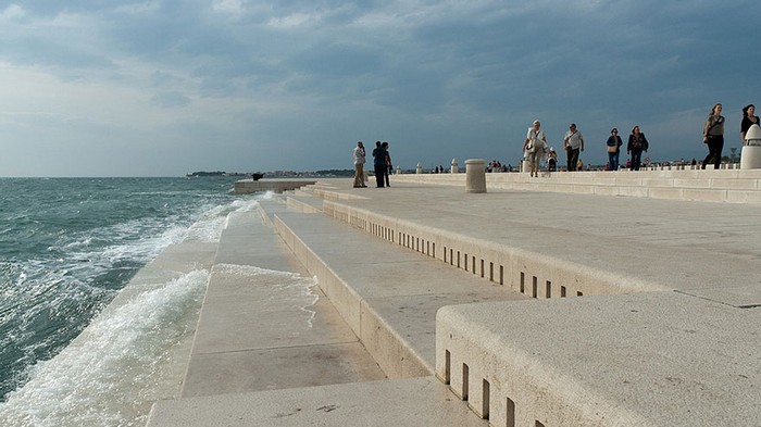 В Хорватии построили 80-метровый орган, на котором играют море и ветер (видео)