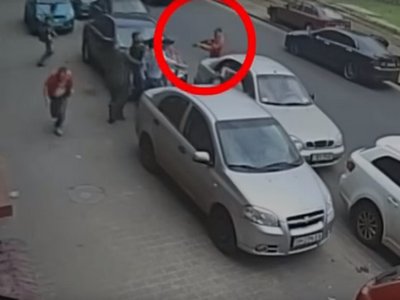 В Одессе обстреляли съемочную группу (видео)