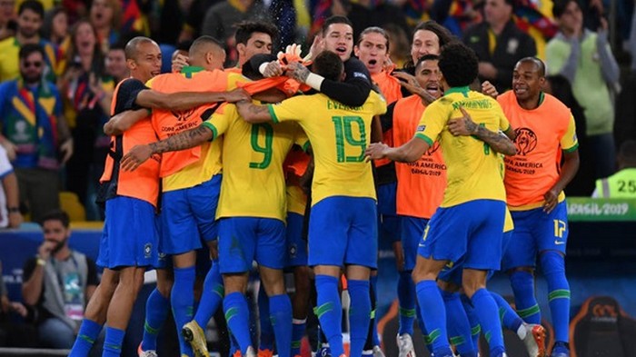 Сборная Бразилии - победитель Кубка Америки-2019