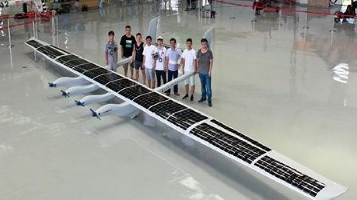 В Китае испытали беспилотник на солнечной энергии