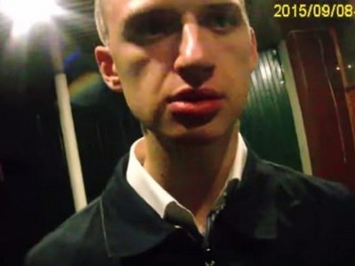 Киевский полицейский отказался от взятки (видео)