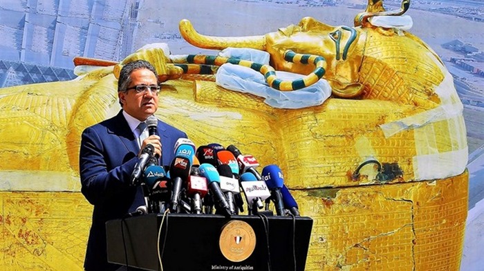 В Египте реставрируют саркофаг Тутанхамона (фото)