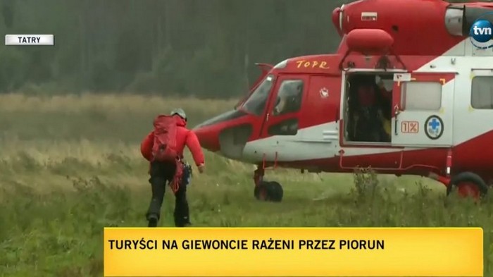 В польских Татрах во время грозы погибли несколько туристов